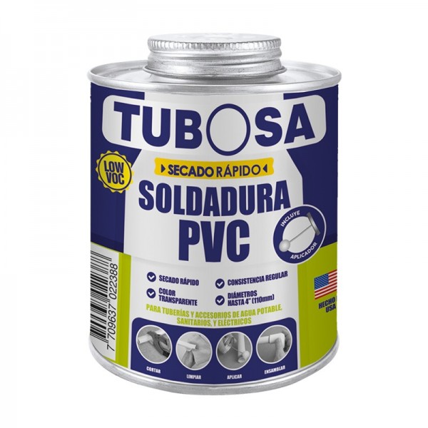 SOLDADURA PVC 1/4 TUBOSA INACTIVO