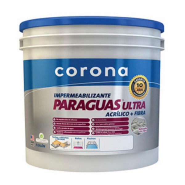 PARAGUAS 1/4 GL 1.2 KG ULTRABLANCO...