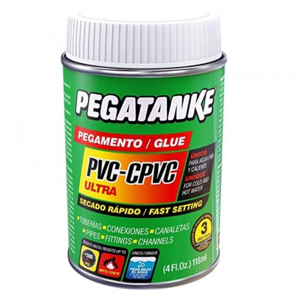 PEGATANQUE PVC-CPVC ULTRA 118ML